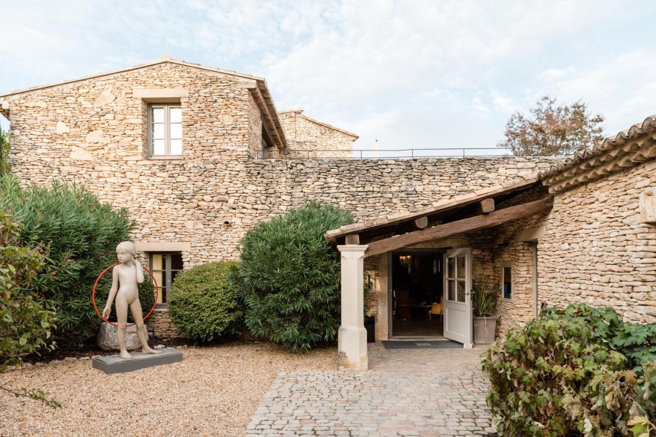 Mas Des Herbes Blanches Hotel & Spa - Relais & Chateaux Joucas Bagian luar foto