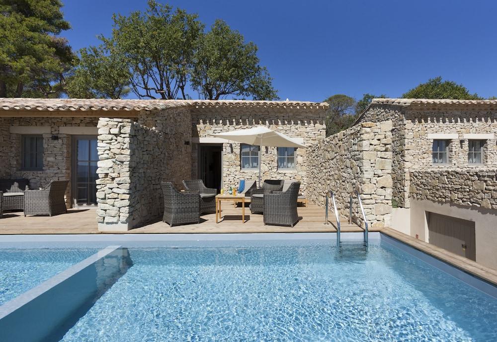 Mas Des Herbes Blanches Hotel & Spa - Relais & Chateaux Joucas Bagian luar foto
